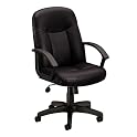 600 Series Chair - Black Leather/Black