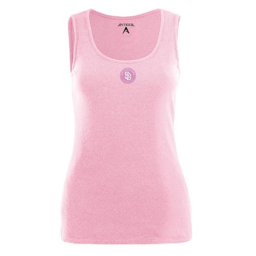 San Diego Padres Womens Fan Tank Top (Pink) - Large