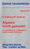 Produkt-Bild: Deutsch Taschenb&uuml;cher, Nr.47, Algebra leicht gemacht