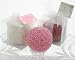 Candle Rose Ball White in Gift Box with Matching Bow and Tag (24 per order) Wedding Favors