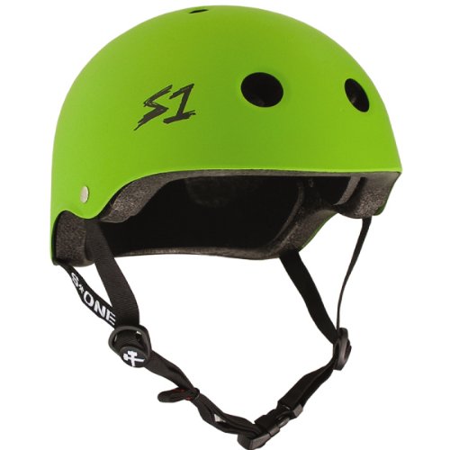 S-ONE Lifer CPSC - Multiple Impact Helmet - Bright Green Matte Medium (21.5