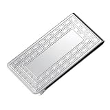 Metal Chrome Plated Money Clip with Die Stamp by Money Clip