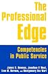 Professional Edge: Competencies in Public Service