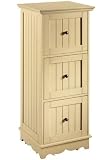 Letter/legal File Cabinet Three-drawer Antique Cream