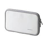 ELECOM 低反発発泡ポリウレタンアクセサリケース（参考収容寸法180*30*100mm） ホワイト ZSB-AC002WH