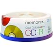 MEMOREX 32024627 80-MINUTE COOL COLORS CD-R (25 PK)