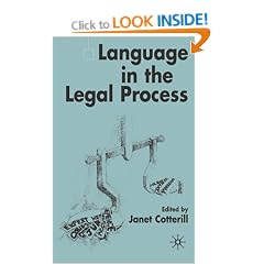 Language in the Legal Process