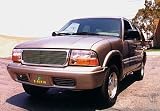 T-Rex | 50380 | 1998 - 2004 | GMC Sonoma | Grille Assembly - Chrome - With Flush, 15 Bars Billet Installed