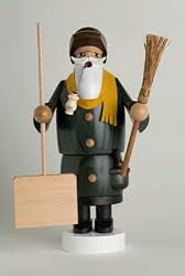 Christmas Smoker - Snow shoveler (8 inches)