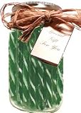 Gift Jar: Sour Apple Old Fashion Candy Sticks