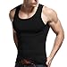 XUDIAN Men Tank Top Sleeveless A-Shirt Crew-Neck, US Size: Medium, Asian Size: X-Large (Black)
