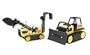 Tonka Toughs 2-Pack: Trencher Backhoe & Bulldozer
