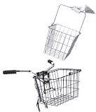 Wald Mini Lift Off Basket for Multi Speed Bicycles, 11.75" x 8" x 9", # 3114 Black