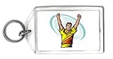 Keychain with cricket, victory, sport, player, arm