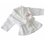 from BABY ELEGANCE Baby Elegance Sleepybear Dressing Gown White / Cream 6-12 mths