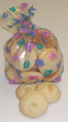 Childrens Toyshop  Gourmet Food : Scott's Cakes 1 lb. Almond Macaroon Cookies in a Bunny Hop Bag