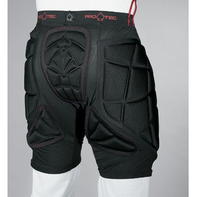ProTec IPS Men's Padded Shorts, Black XLarge