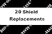 Bio-Mask 20 Replacement Shield Refills Face Shield System
