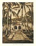 Entry To Villa Art Print Poster By David Parks, 38.5 