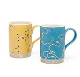  : La Cafetiere Glamour Berry Mugs, Blue and Yelllow