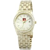 Ewatch Cincinnati Bengals Goldtone Bling Watch