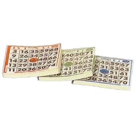 Punch-Out Bingo Cards