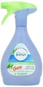 Febreze Fabric Refresher with Gain Original Scent, 27-Ounce (Pack of 2)