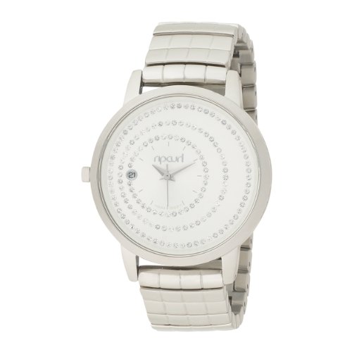 Rip Curl Womens A2336G-WHI Riviera White Stainless Steel Watch
