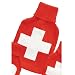 Health & Personal Care : Knitted Hot Water Bottle - Large Cross