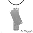 DUPONT Elegant and Beautiful Necklace in Stainless steel. Total item weight 9.0g Length 20in