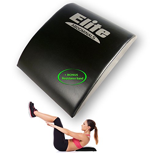Elite Sportz Abdominal Mat Sit Up Support Pad - Bonus Resistance Band Included Elite Sportz Abdominal Mat Sit Up Support Pad - Bonus Resistance Band Included