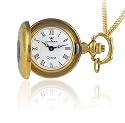 Catorex Women's Les petites 18k Gold Plated Brass Etched Pendant Watch