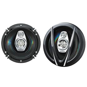 Panasonic Car Audio CJDA1633U 230W Peak 6-1 2 2-Way Speakers (Pair) by Panasonic