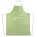 Rushbrookes Butchers Stripe Adult Apron Pale Green