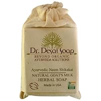 Dr Desai Ayurvedic Neem Shikakai Goat's Milk Soap #1 Natural Outdoor Protection