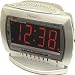Electronics : Emerson CKS2235SB Jumbo Display Dual-Alarm Clock Radio with SmartSet Technology (Silver)