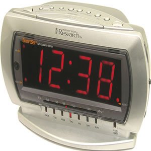 Emerson CKS2235SB Jumbo Display Dual Alarm Clock Radio with SmartSet Technology