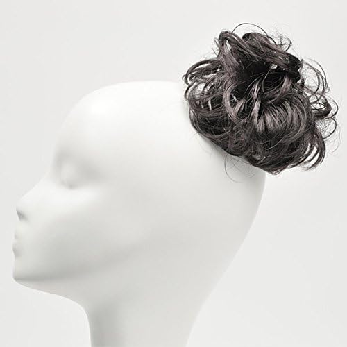 10x5cm Synthetic Fiber Hair Bun Scrunchie