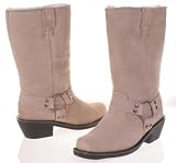 BEARPAW Harness Womens Western Cowboy Boots Size 7
