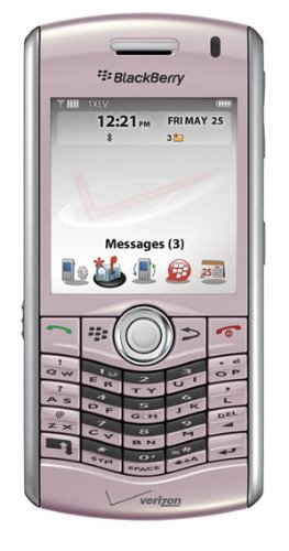 BlackBerry Pearl 8130 PINK Verizon RIM CDMA Smartphone - Factory Recertified - No Contract Required Image BlackBerry Pearl 8130 PINK Verizon RIM CDMA Smartphone - Factory Recertified - No Contract Required