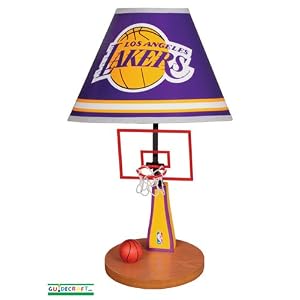 Guidecraft NBA Lakers Lamp by 