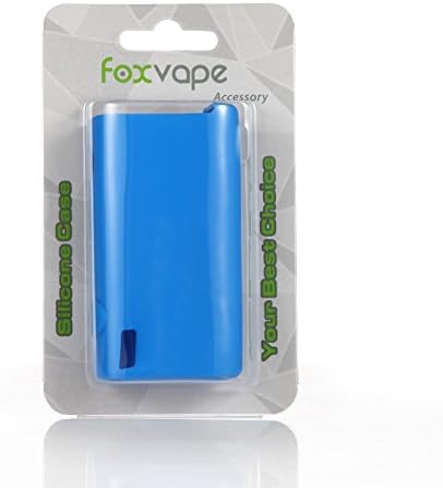 Vapor Shark Rdna 40W Box Mod Silicone Protective Gel Skin Case Cover Fits 40 Watt Temperature Control Mod (Blue)