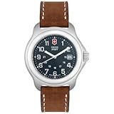 Victorinox Swiss Army Men's Officer's 1884 Leather Watch #24708