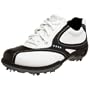 ECCO Women's Casual Pitch GTX Golf Shoe,Black/White/Blue,41 EU (US Women's 10-10.5 M)