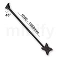 LCD PLASMA TV / Monitor Deckenhalterung 17-37 Zoll (43-94cm) / 15� neigbar / 360 � schwenkbar - Halterung f�r Decke - auch f�r Dachschr�ge