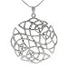 Sterling Silver Big Celtic Knot Necklace
