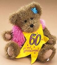 Boyds Happy Birthday Bear 60 and Sensational #903170