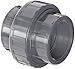Spears 898 Series PVC Pipe Fitting, Union with EPDM O-Ring, Schedule 80, 1-1/2