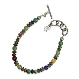 Carolyn Pollack Sterling Silver Colors of the Canyon Beaded Bracelet