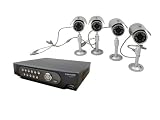 Aposonic A-BR1B4-C250 Surveillance Camera System - Black